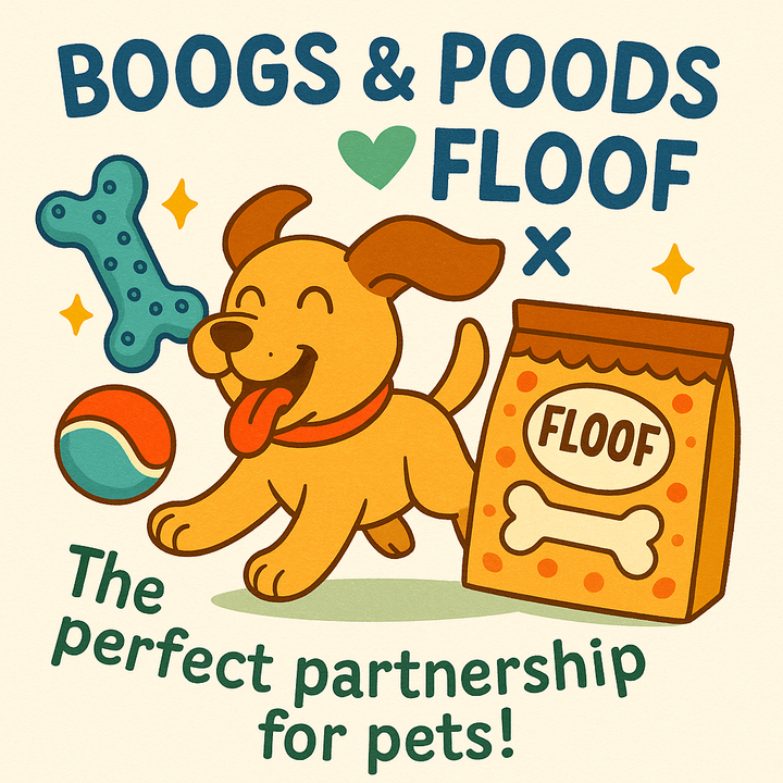 🐾 When Tough Toys Meet Clean Treats - How the Boogs & Poods x Floof Partnership Benefits Your Pet