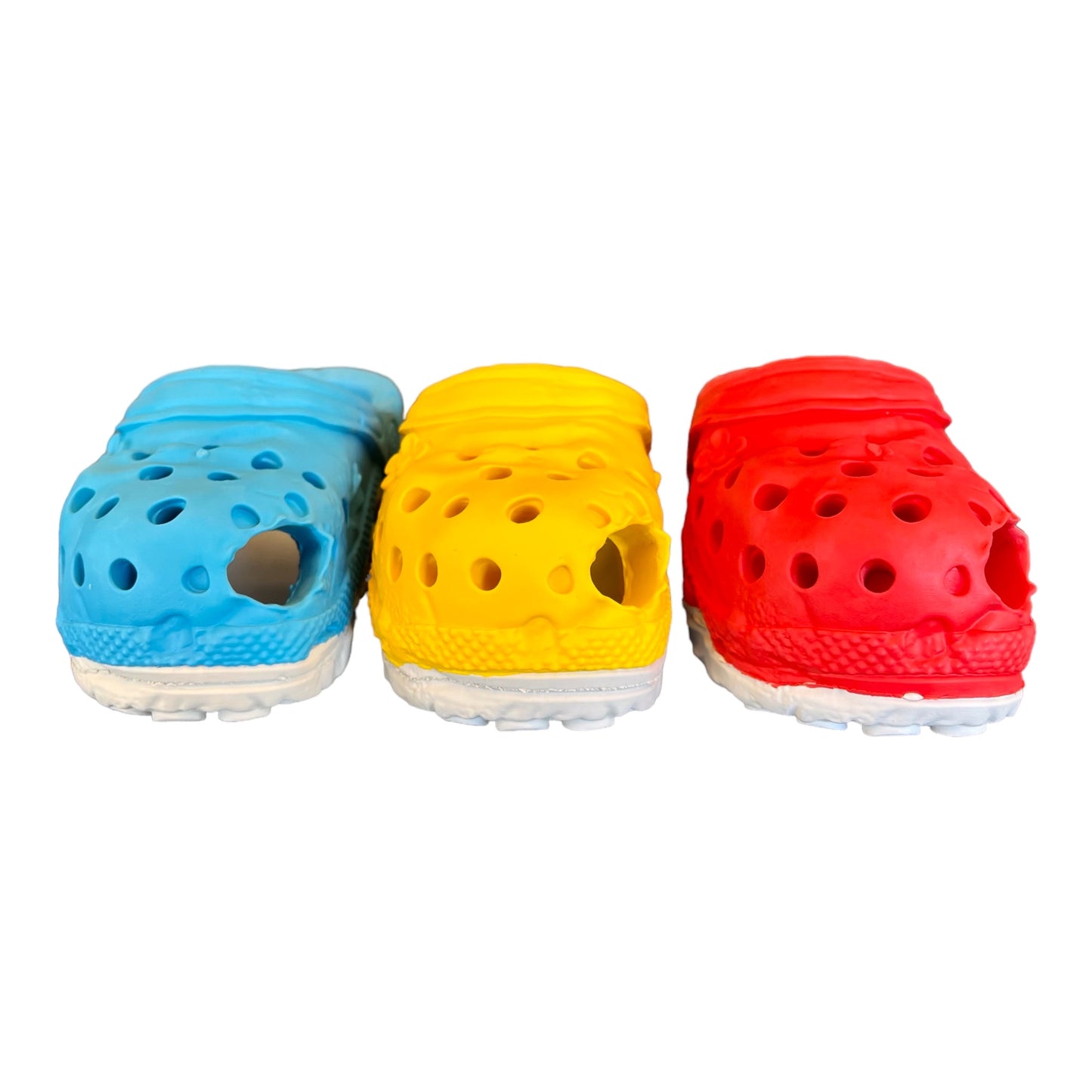 Rubber Shoe dog toy 
