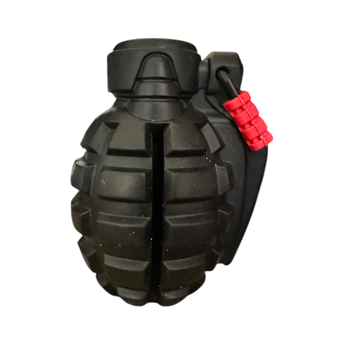 tough rubber grenade that is safe for strong chewers